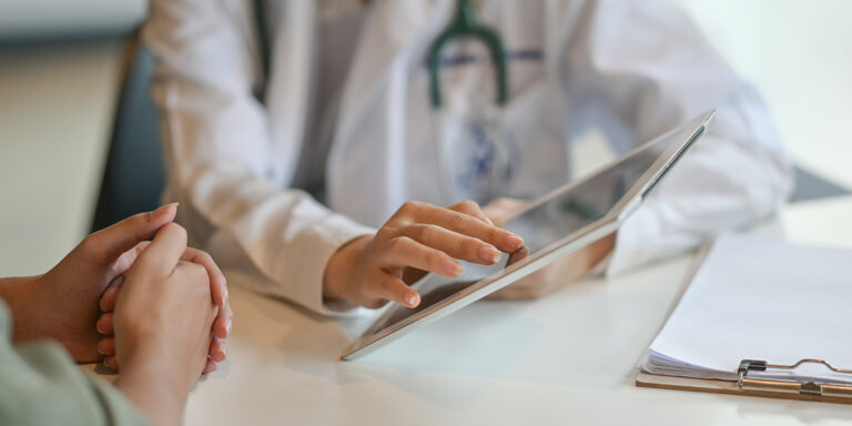 person in session with clinician after searching suboxone clinic near me