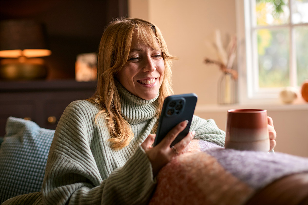 person using phone to search how to get drugs out of your system​